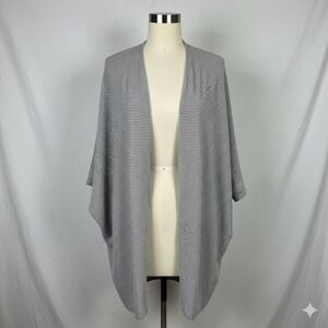 Rolla Coster Women's Small‎ Striped Kimono Cardigan Sweater Duster Oversized USA